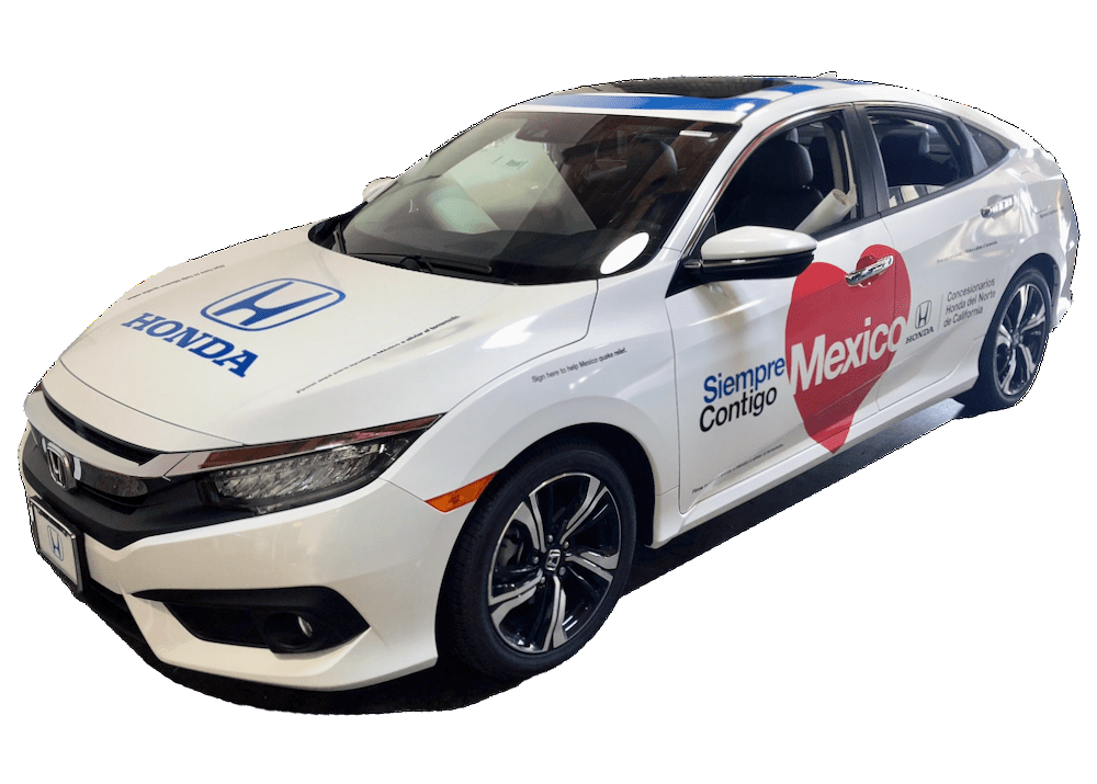 Mid-size Car Wraps Houston