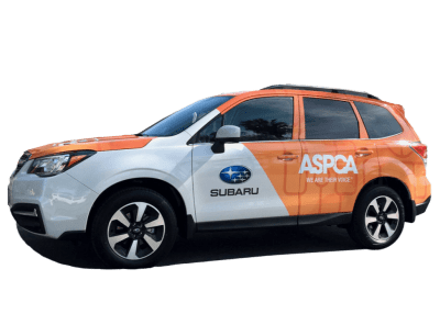 SUV Wrap Graphics Houston