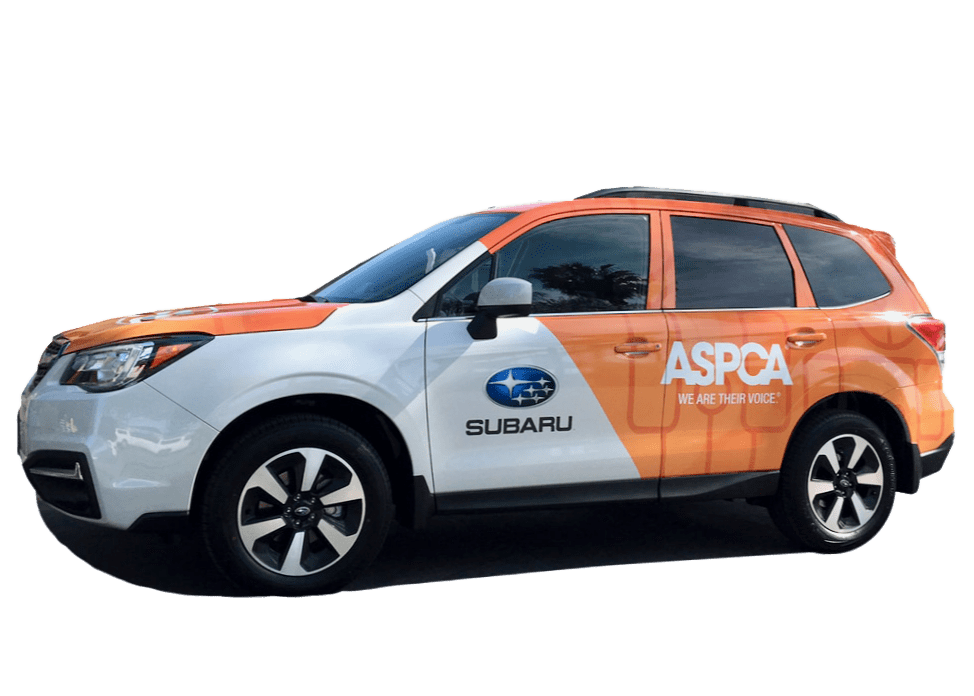 SUV Wrap Graphics Houston