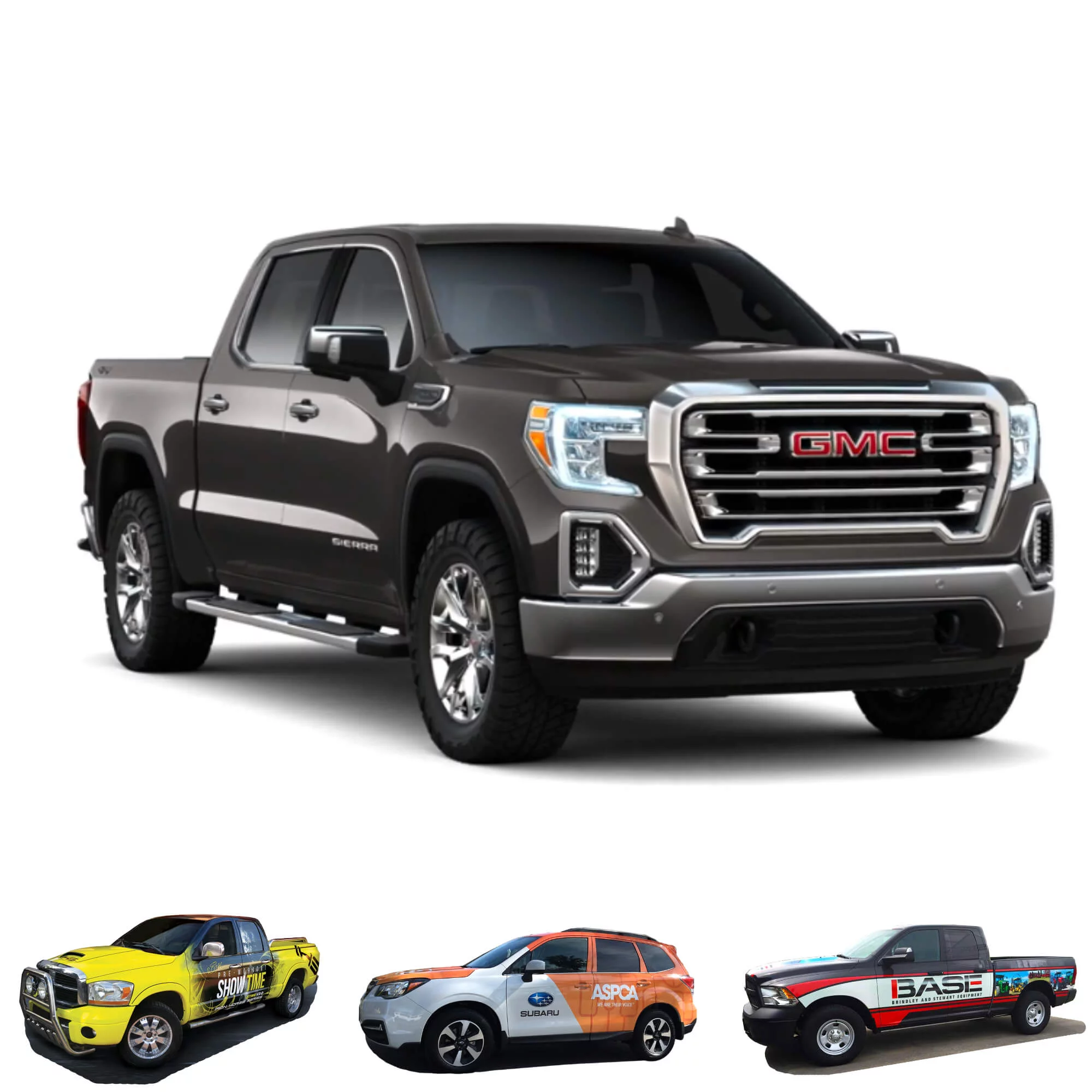 Silverado Graphic Wrap GMC Pickup Truck