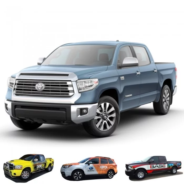 Tundra Graphic Wrap Toyota Pickup Truck