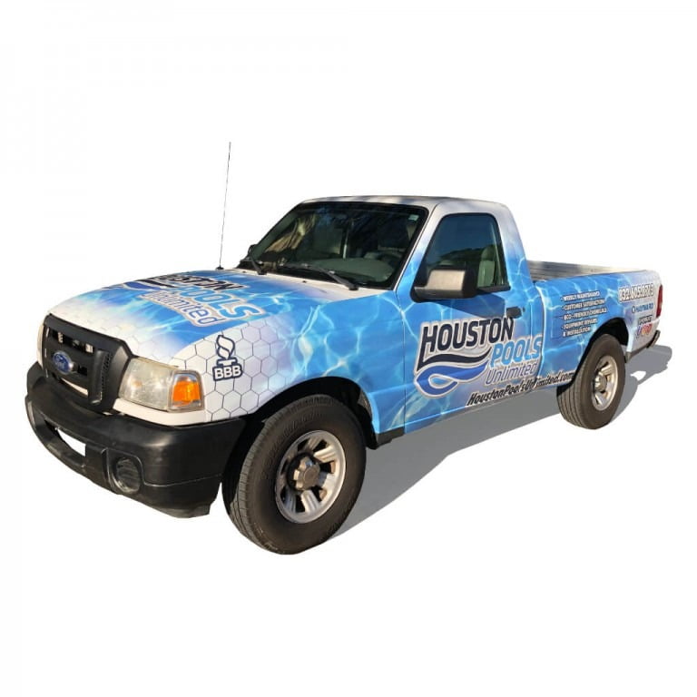 Ford Truck Graphic Wrap - Ranger Pickup - Full Coverage - Car Wrap