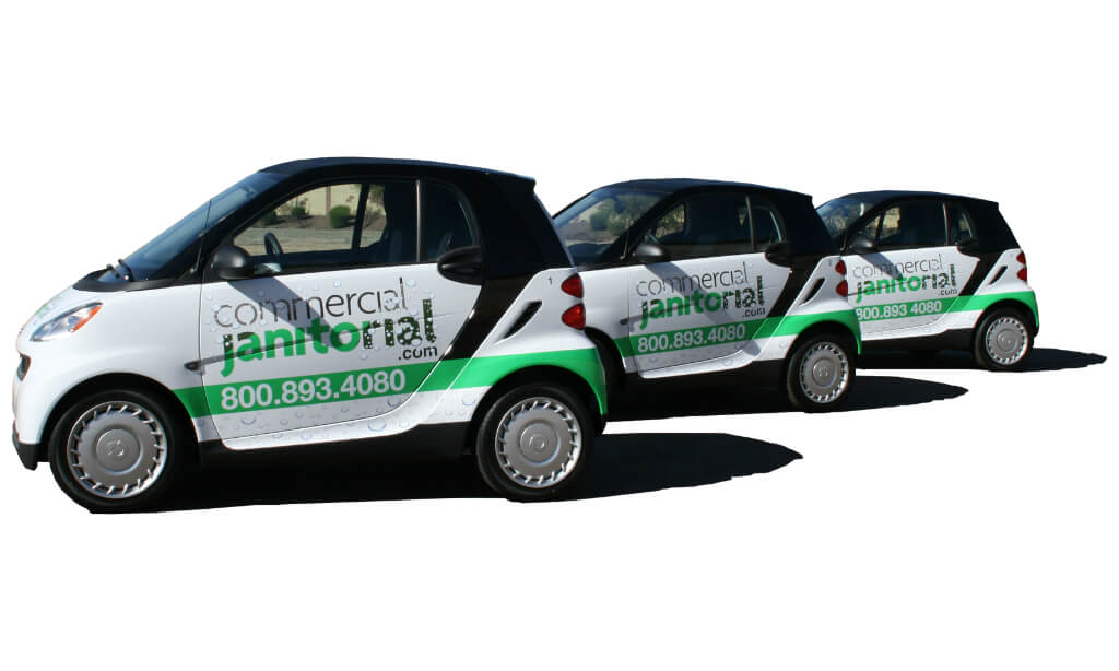 Fleet Graphic Wrap Smart Car