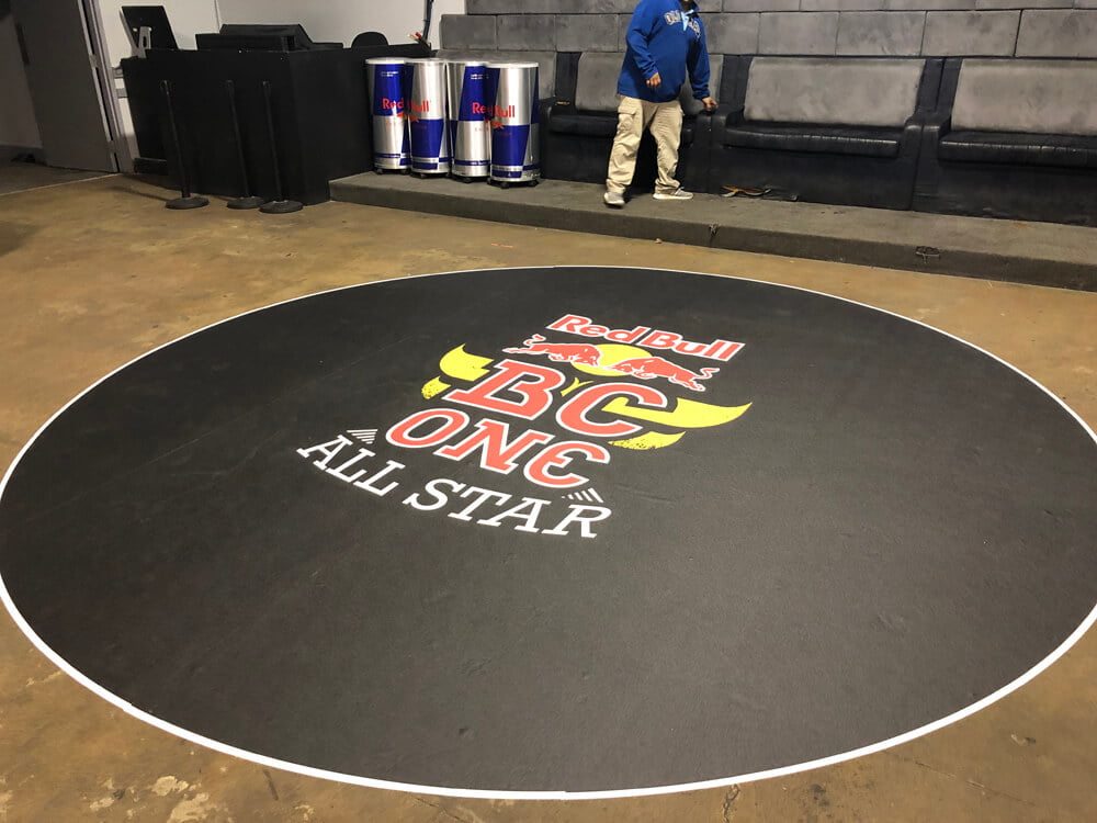 Custom Floor Wrap Custom Floor Graphics Houston Graphics AtoZ