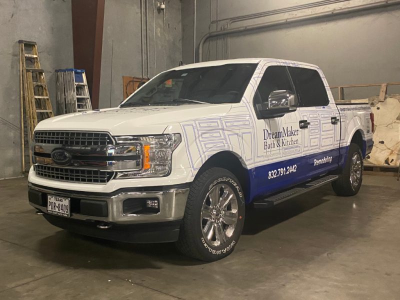 Pickup Truck Wrap Houston, TX Car Wrap Installer Company