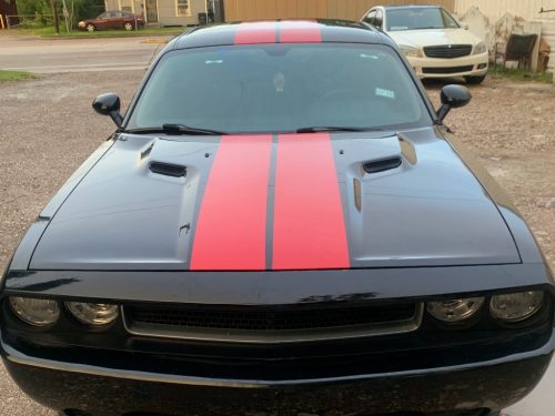 Dodge Racing Double Stripes Houston Challenger Wrap